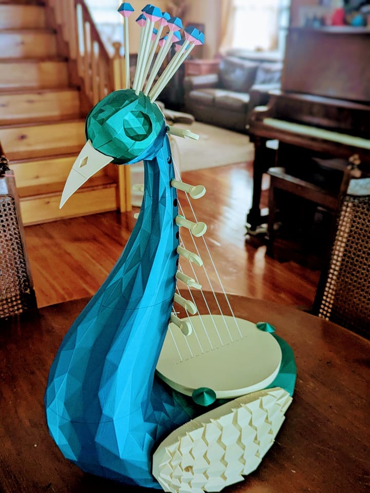 Introducing Mayili - World's first 3D Printed Yaazh