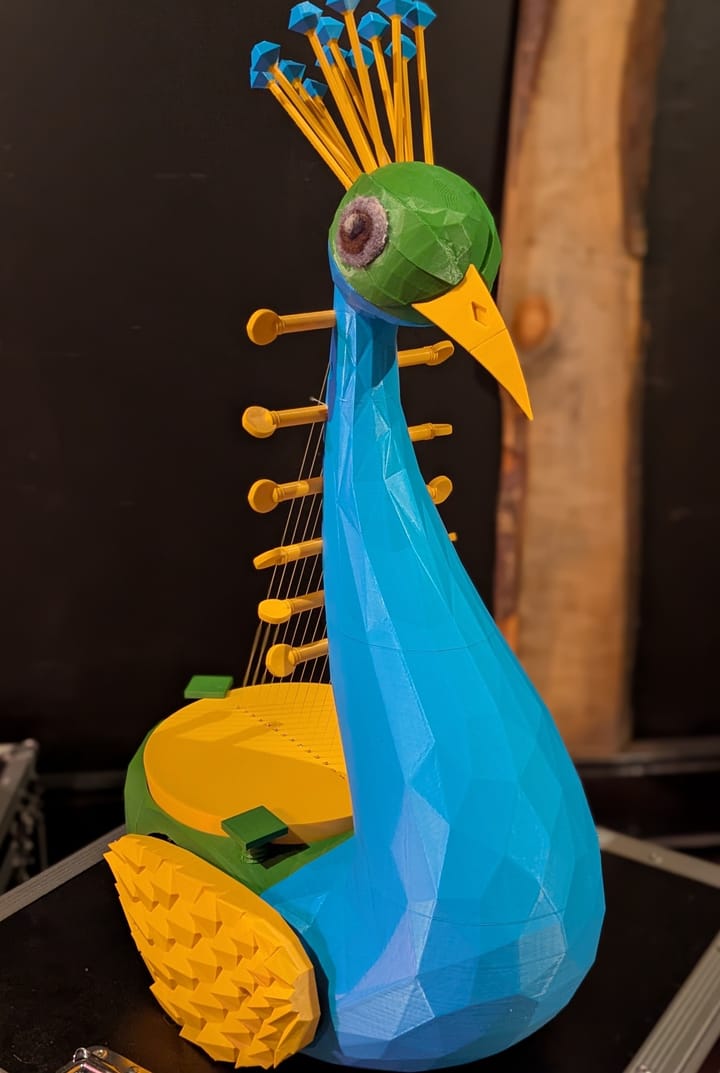 Get your own Mayili Yaazh 🦚🎶